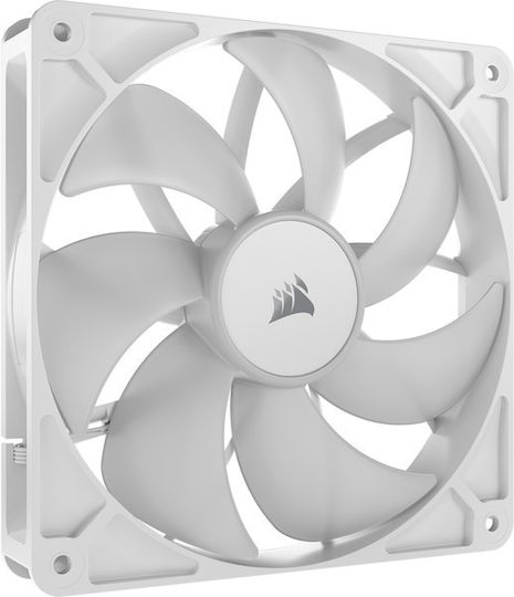 Corsair RS140 Case Fan με ARGB Φωτισμό και Σύνδεση 4-Pin PWM 2τμχ Λευκό