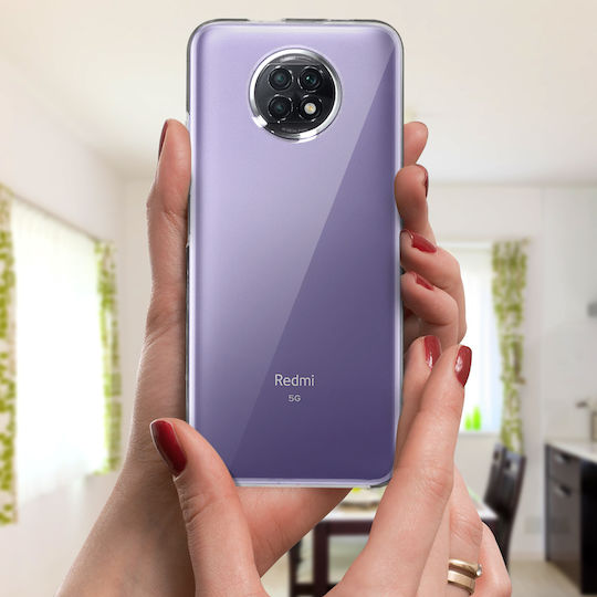 360 Full Cover Case Xiaomi Redmi Note 9T 5G Flexible Front and Rigid Back Transparent