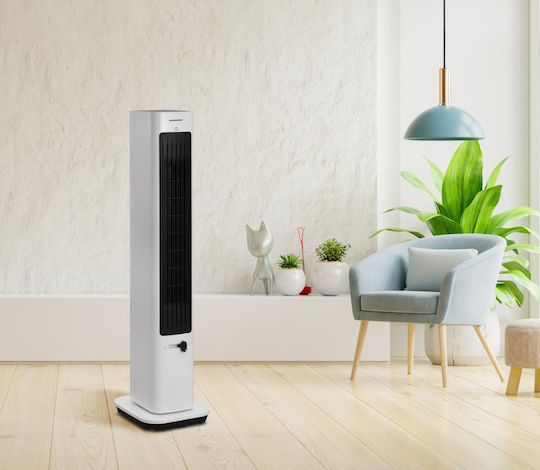 Heinner Ανεμιστήρας Πύργος 200W με Τηλεχειριστήριο Λευκός