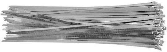 Yato Cable Ties Plastic 700mm x 4.6mm in Silver Colour (1pc)