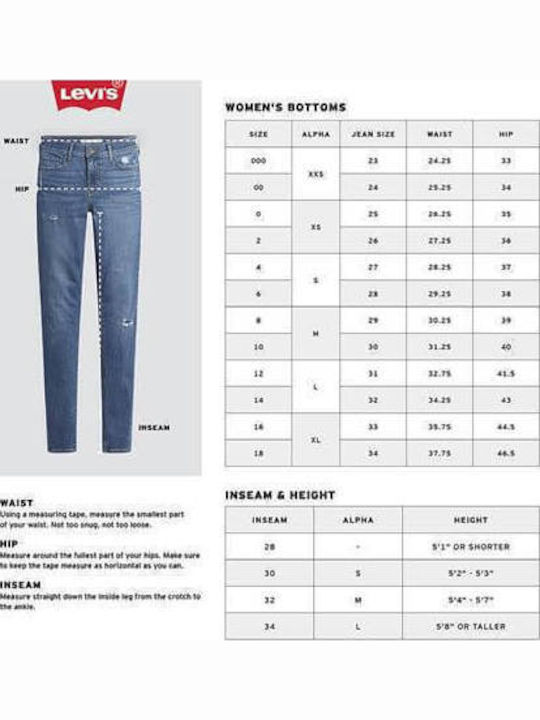 Ribcage Women's Jean Pants Flared in Slim Fit Black