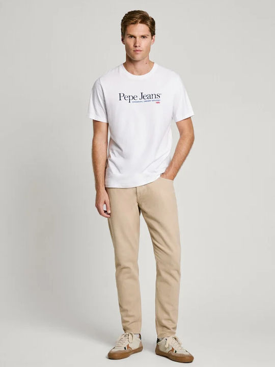 Albert T-shirt Λευκό