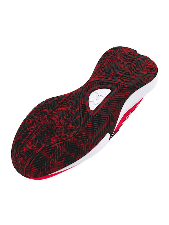 Lockdown 7 Low Basketball Shoes Red