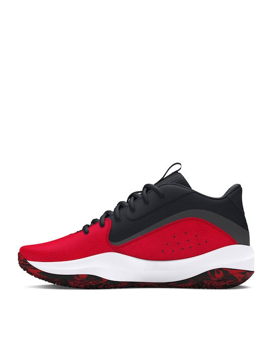 Lockdown 7 Low Basketball Shoes Red