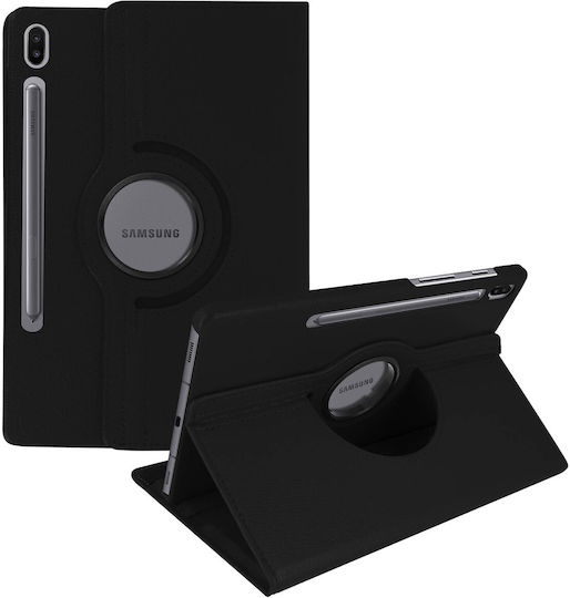 Avizar Flip Cover Rotierende Schwarze (Samsung Galaxy Tab S6 10,5)