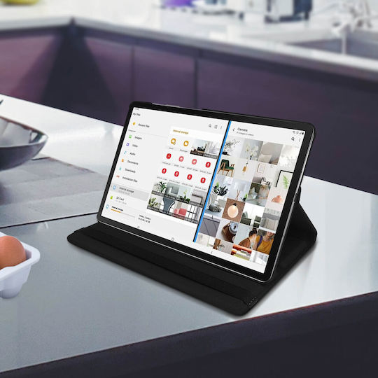Avizar Flip Cover Rotierende Schwarze (Samsung Galaxy Tab S6 10,5)