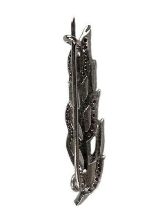925 Silver Spike Brooch