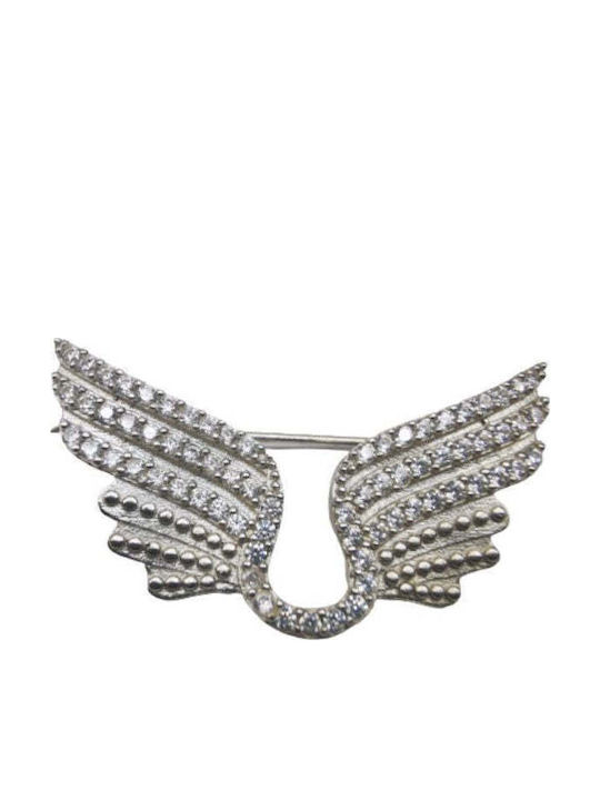 Brosa Argint 925 Zircon Wings