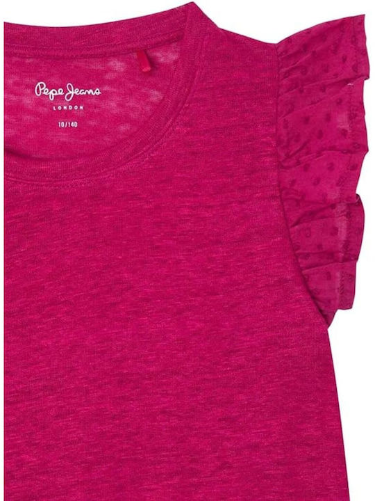 Pepe Jeans Kinderhemd Langarm Rosa