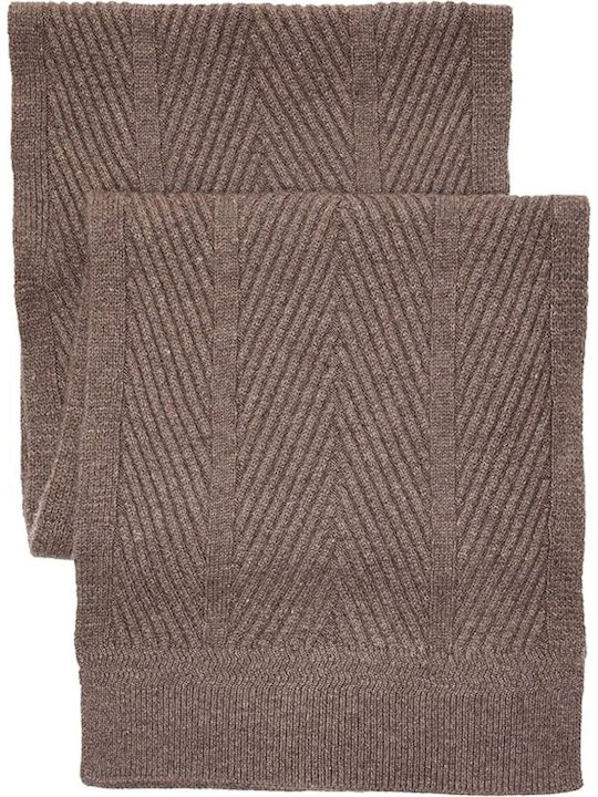 Hackett Men's Wool Scarf Brown