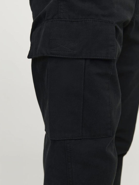 Trousers Cargo in Relaxed Fit Black
