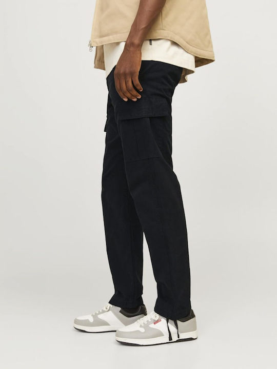 Trousers Cargo in Relaxed Fit Black