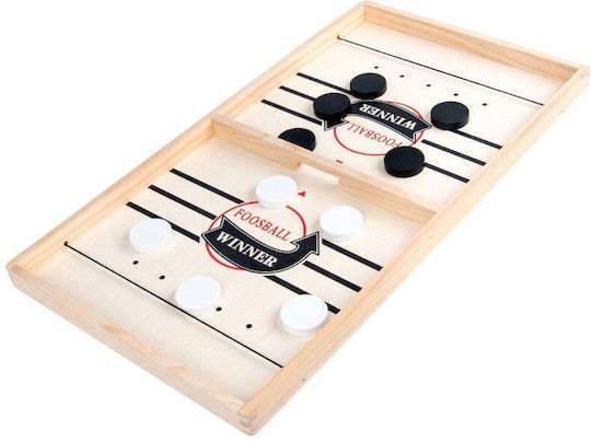 Interactive Foosball Game Flippy Ice Hockey Tip Wooden 10 Game Pieces +4 Years 54 X 29 Cm Multicolor