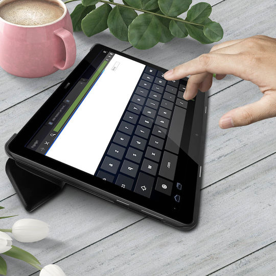 Avizar Flip Cover Μαύρη (HUAWEI MEDIAPAD T5 10)