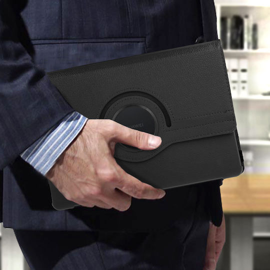 Avizar Flip Cover Rotierende Schwarze Huawei MediaPad T5 10