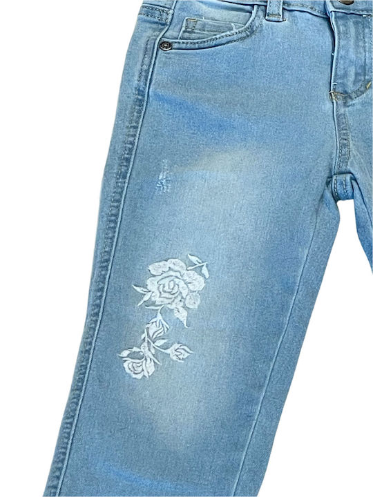 Canada House Pantaloni copii din denim Albastru deschis