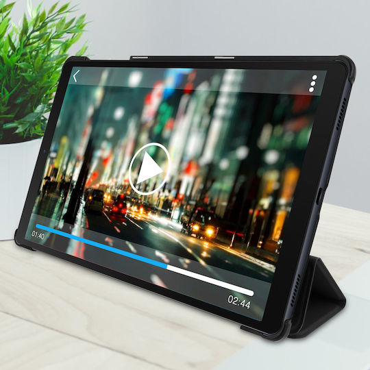 Avizar Klappdeckel Synthetisches Leder Schwarz Samsung Galaxy Tab A 10.1 2019 FOLIO-TRIF-BK-T515