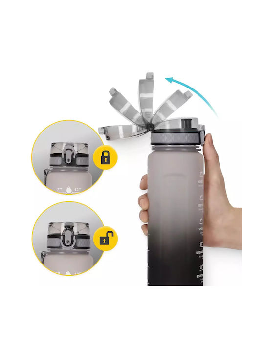 4FIZJO Cycling Water Bottle 1000ml Black