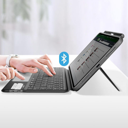 MW Flip Cover mit Tastatur Schwarz für iPad Pro 11 (2022/2021)