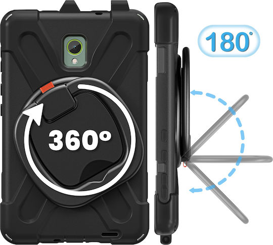 Avizar Back Cover Rotativă Negra (Galaxy Tab Active 5) BACK-XSHAPE-BK-X300