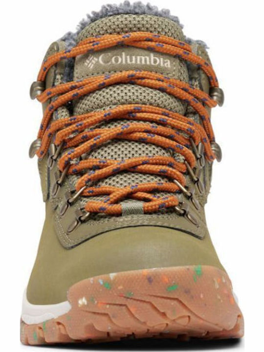 Columbia Newton Ridge II Omni-Heat Women's Hiking Waterproof Gray Boots