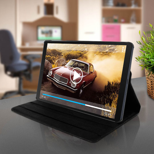 Avizar Flip Cover Rotierende Schwarze (Samsung Galaxy Tab A 10.1 2019)