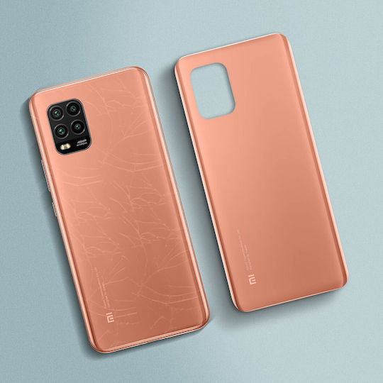 Clappio Καπάκι Μπαταρίας Ροζ Χρυσό για Xiaomi Mi 10 Lite