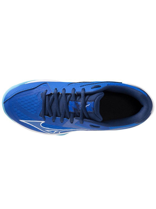 Mizuno Kids Sports Shoes Volleyball Lightning Star Z7 Jr Blue