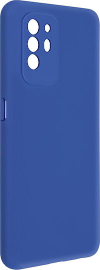Калъф Oppo A94 5g Силиконов Полутвърд Soft Touch Син