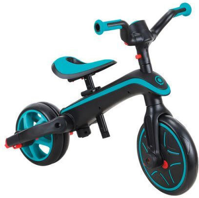 Globber Explorer Trike Πτυσσόμενο & Μετατρεπόμενο 4 σε 1 για 2-5 Ετών Μπλε