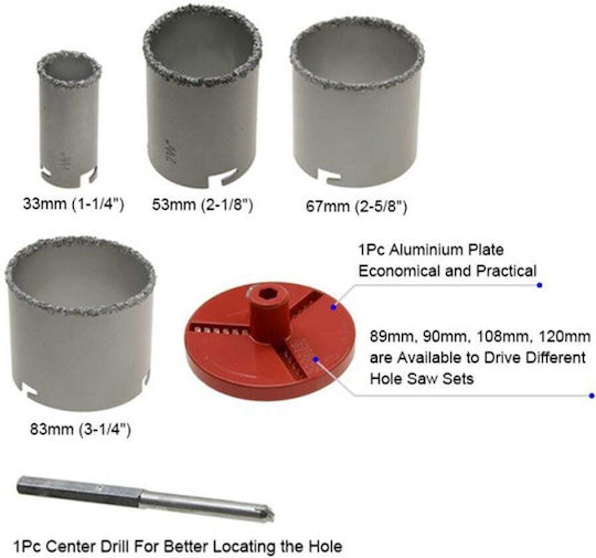 Diamond Hole Saw for Firebrick