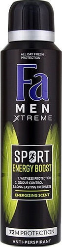 Fa Men Xtreme Sport Energy Boost Anti-perspirant 72h Deodorant Spray 150ml