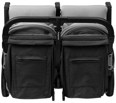 Casual Play Casual Play Tour Twin Max Double Stroller Suitable for Newborn Clear Grey 11kg