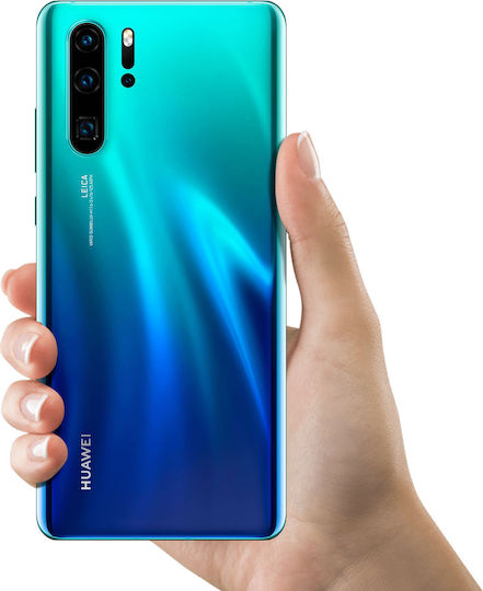 Clappio Κапак за замяна на батерията Син за Huawei P30 Pro