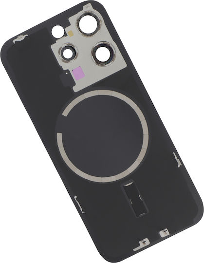 Clappio Κапак за замяна на батерията Бял за Apple iPhone 15 Pro