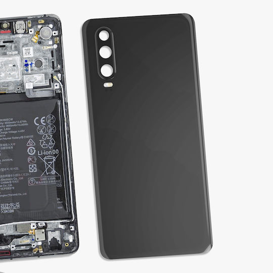 Clappio Battery Cover Black for Huawei P30