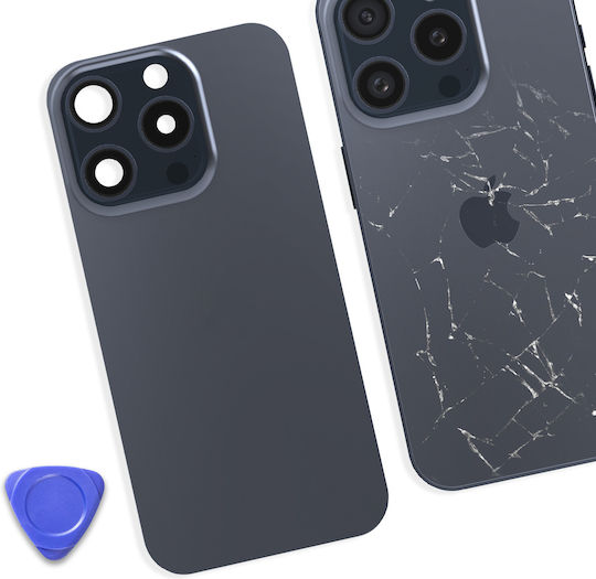 Clappio Battery Cover Gray for iPhone 15 Pro