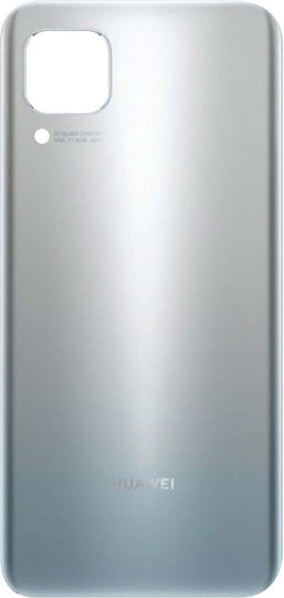 Clappio Κапак за замяна на батерията Сребрист за HUAWEI P40 LITE