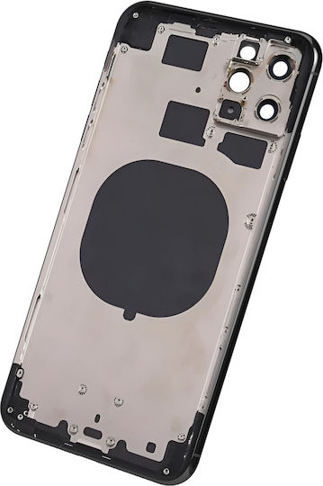 Clappio Κапак за замяна на батерията Сив за iPhone 11 Pro