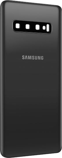 Clappio Batterieabdeckung Schwarz für Galaxy S10