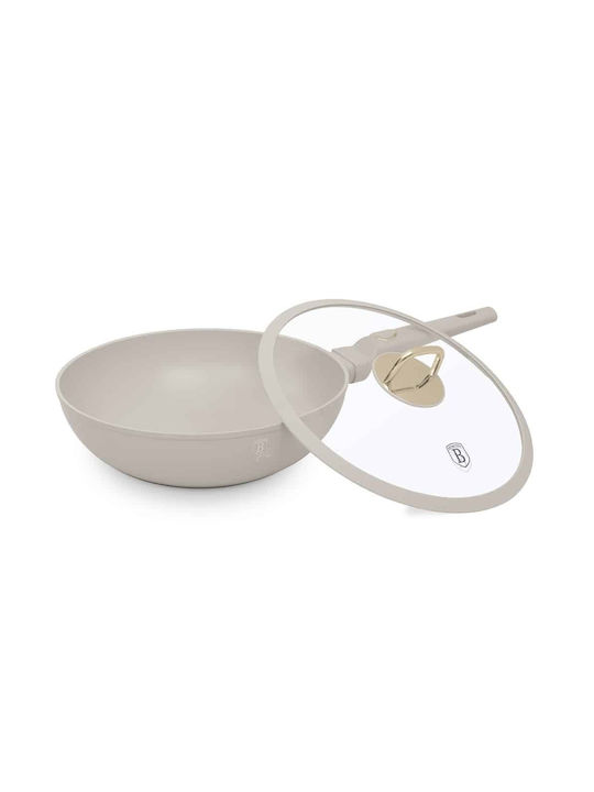 Berlinger Haus Wok With Lid made of Aluminum with Non-Stick Coating 28cm