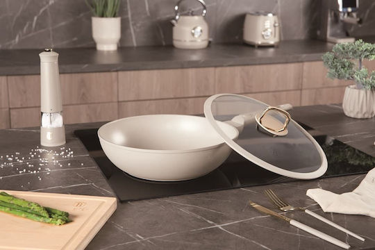 Berlinger Haus Wok από Αλουμίνιο Με Καπάκι με Αντικολλητική Επίστρωση 28cm