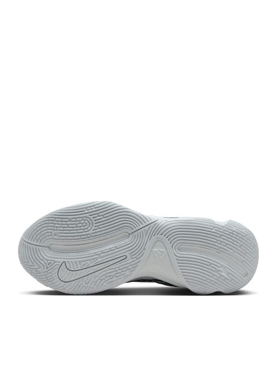 Giannis Immortality 4 Low Basketball Shoes White / Pure Platinum / Black