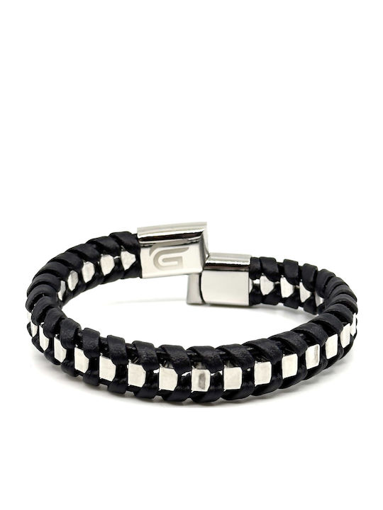 Legend Accessories Ανδρικό Βραχιόλι από Δέρμα