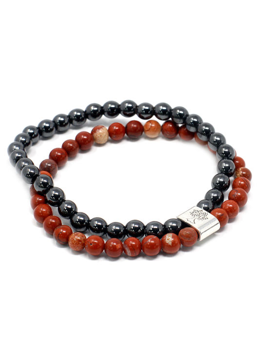 Magnetic Gemstone Bracelet Red Stone