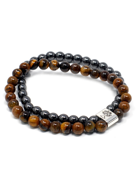 Magnetic Gemstone Bracelet Tiger Eye