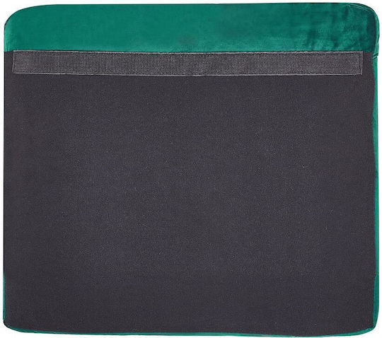 Beliani Ελαστικό Κάλυμμα Πολυθρόνας Green Velvet 80cm