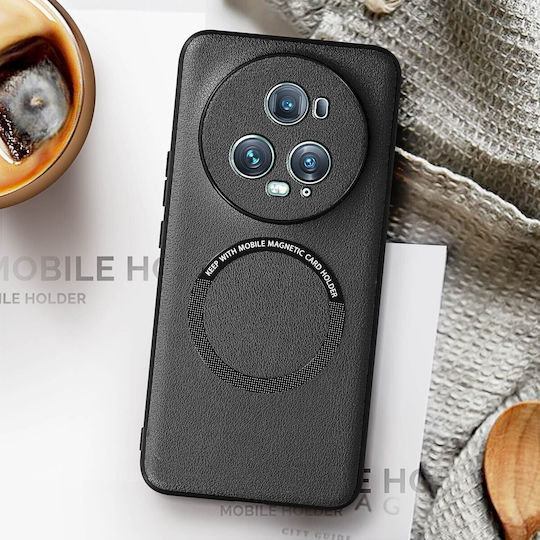 Magsafe Hülle Honor Magic 5 Pro Halbfest Magnetisch Schwarz