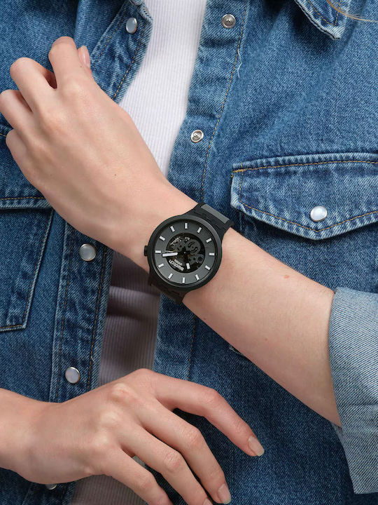 Swatch Ρολόι με Καουτσούκ Λουράκι Swatch Ρολόι με Καουτσούκ Λουράκι