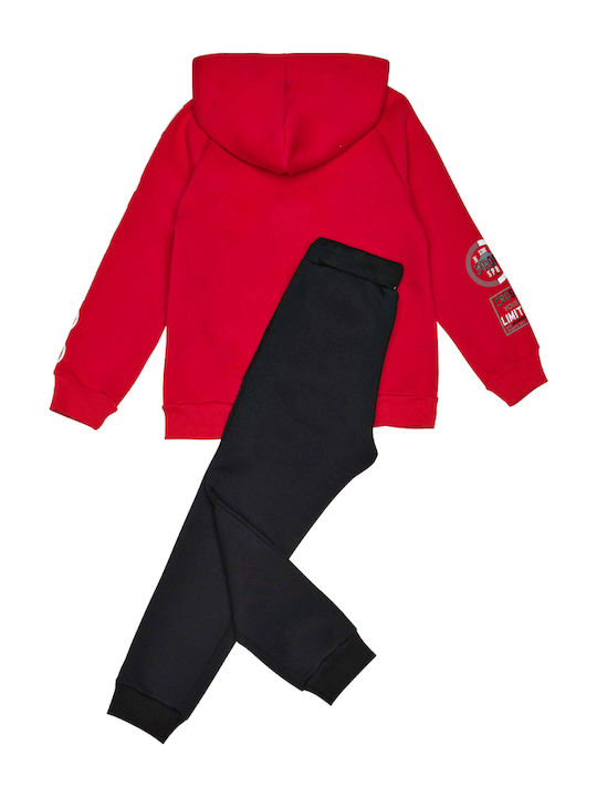 Sprint Kinder Sweatpants Set - Jogginganzug Red